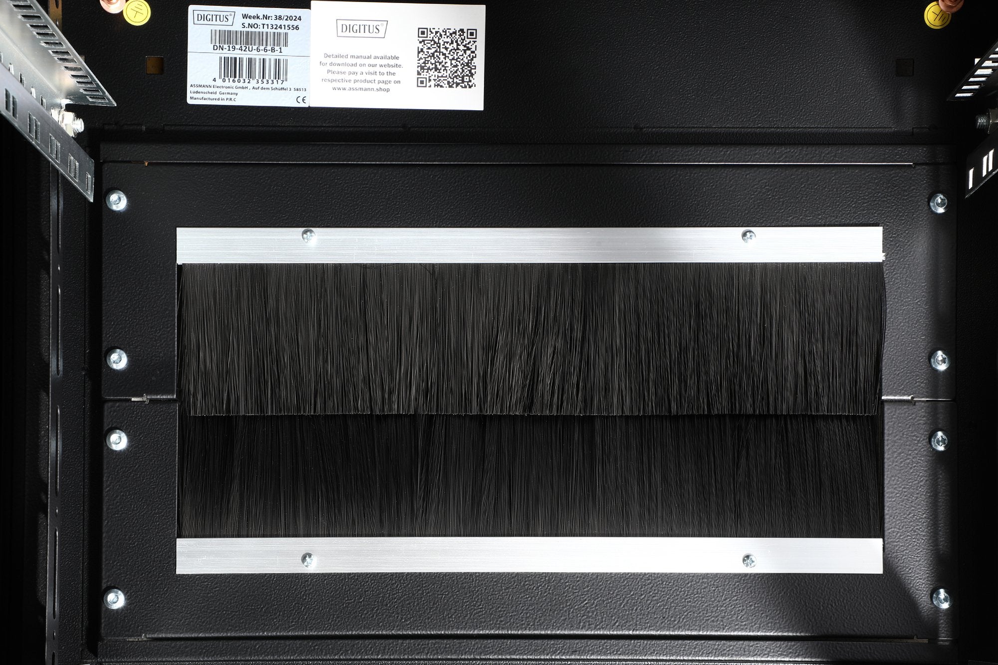 Digitus Netzwerkschrank Unique 42he 2053x600x600mm Schwarz