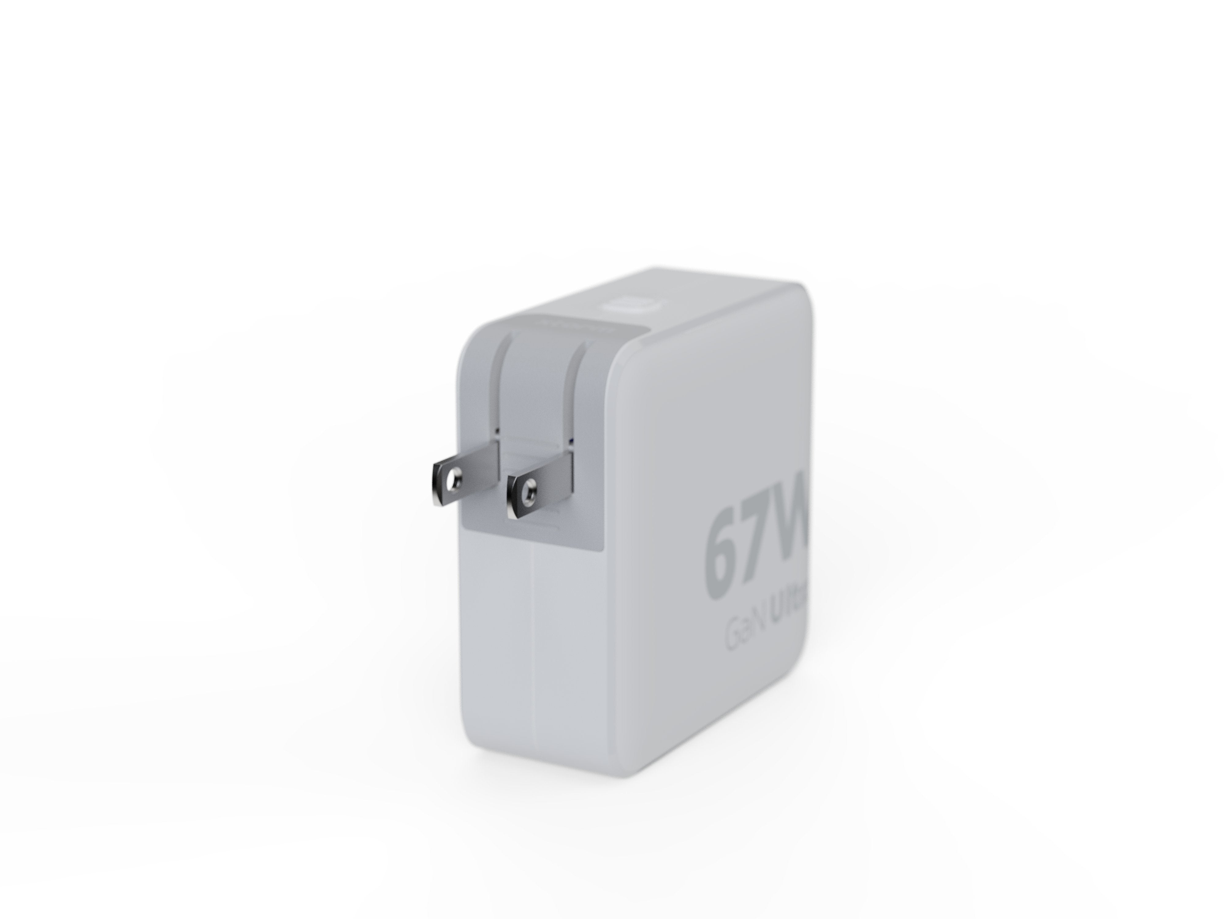 Cargador De Pared Universal Xtorm Xvc2067 2xusb Tipo-C + Cable Usb Tipo-C 67w