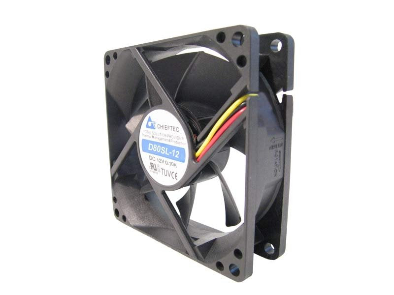 Ventilador Caja Chieftec Af-0825s 80x80x25mm - 3/4pin Connector