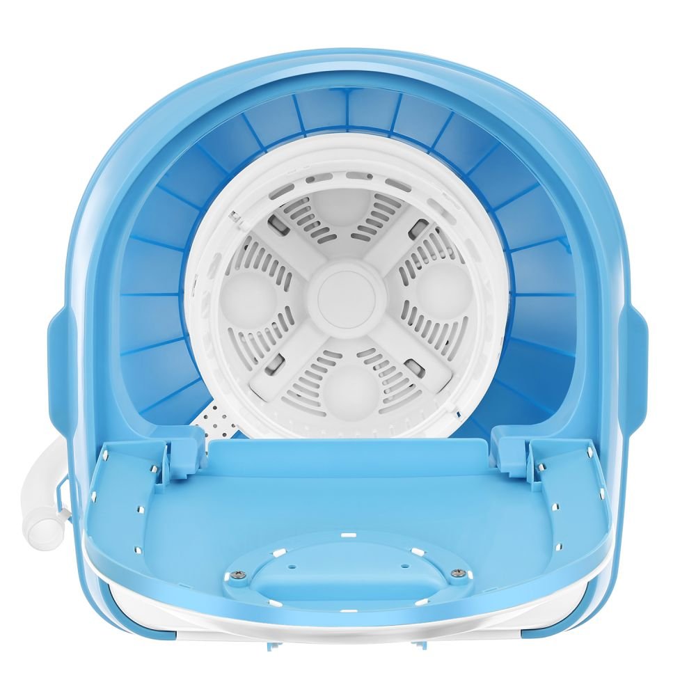 EAN 5907377863083 - Manta WH128 lavadora Carga superior 2,8 kg 330 RPM Azul, Blanco imagen 6