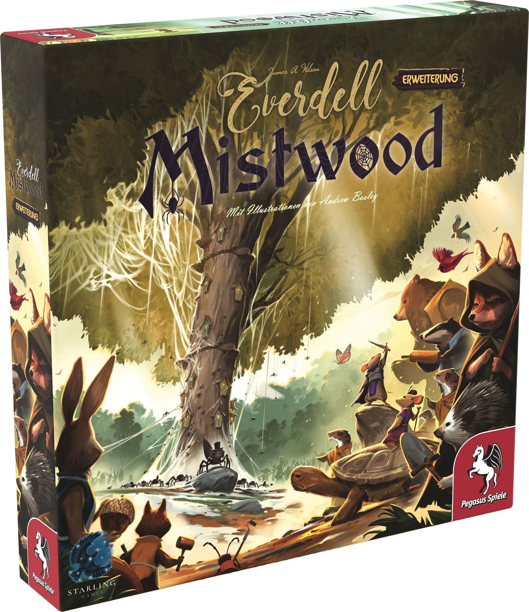 Pegasus Everdell: Mistwood, Expansión Del Juego De Mesa 57607g