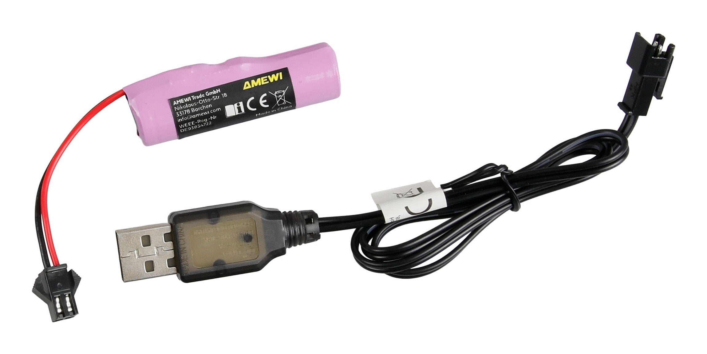 Amewi Drift Sport Muscle Car 4wd 1:24 Rtr Azul 6+