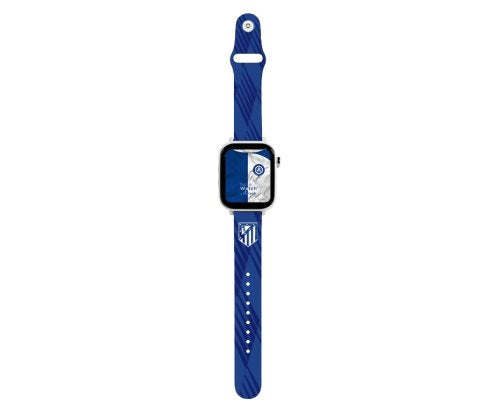 Savefamily Reloj Inteligente Infantil Savewatch Plus Edicion Atletico De Madrid Con Gps Y Llamada - Correa Silicona Azul