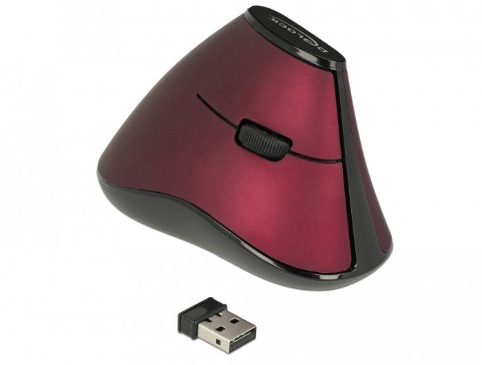 Delock Raton Vertical Optico Y Ergonomico De 5 Botones