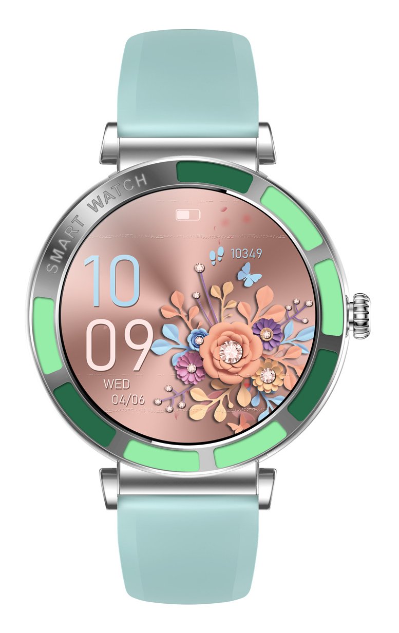 EAN 8011000041742 - Trevi T-FIT 245 L 3,23 cm (1.27") IPS 41 mm Digital Pantalla táctil Verde, Metálico imagen 2