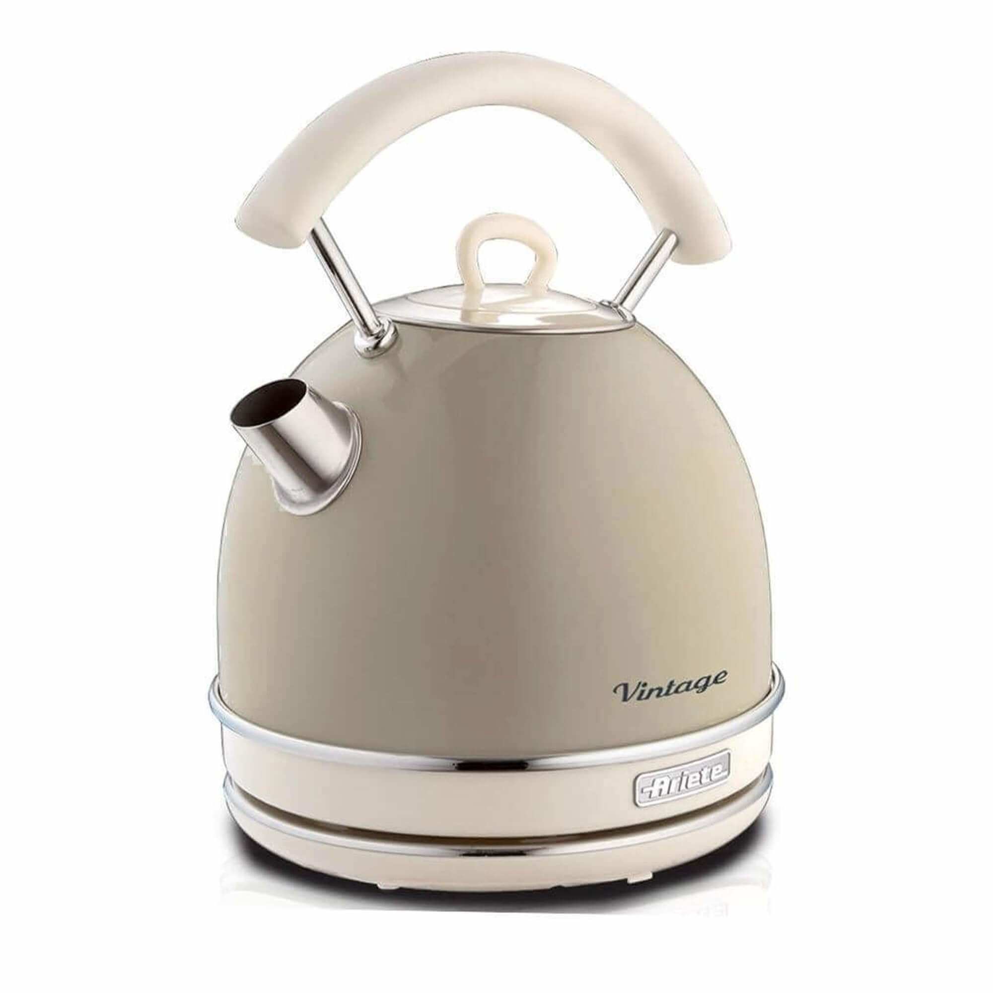 Hervidor De Agua Ariete Vintage Beige2000w1.7lboquilla De Precisiónfiltro Antical Extraiblebase 360º