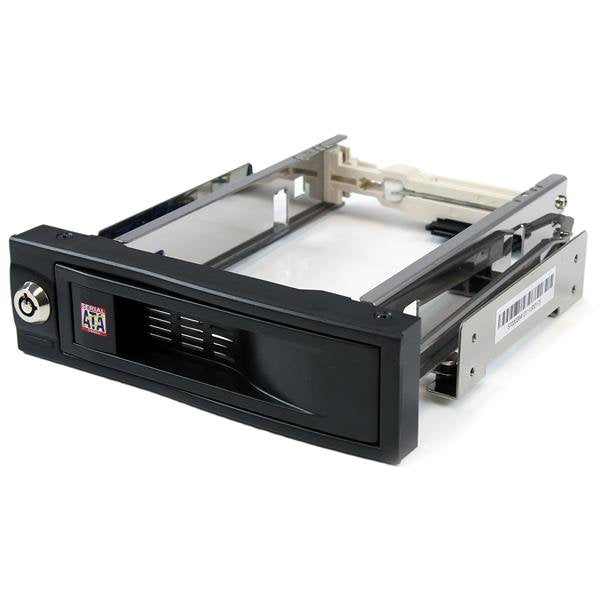EAN 0065030821360 - StarTech.com HSB100SATBK panel bahía disco duro 13,3 cm (5.25") Panel embellecedor frontal Negro imagen 1