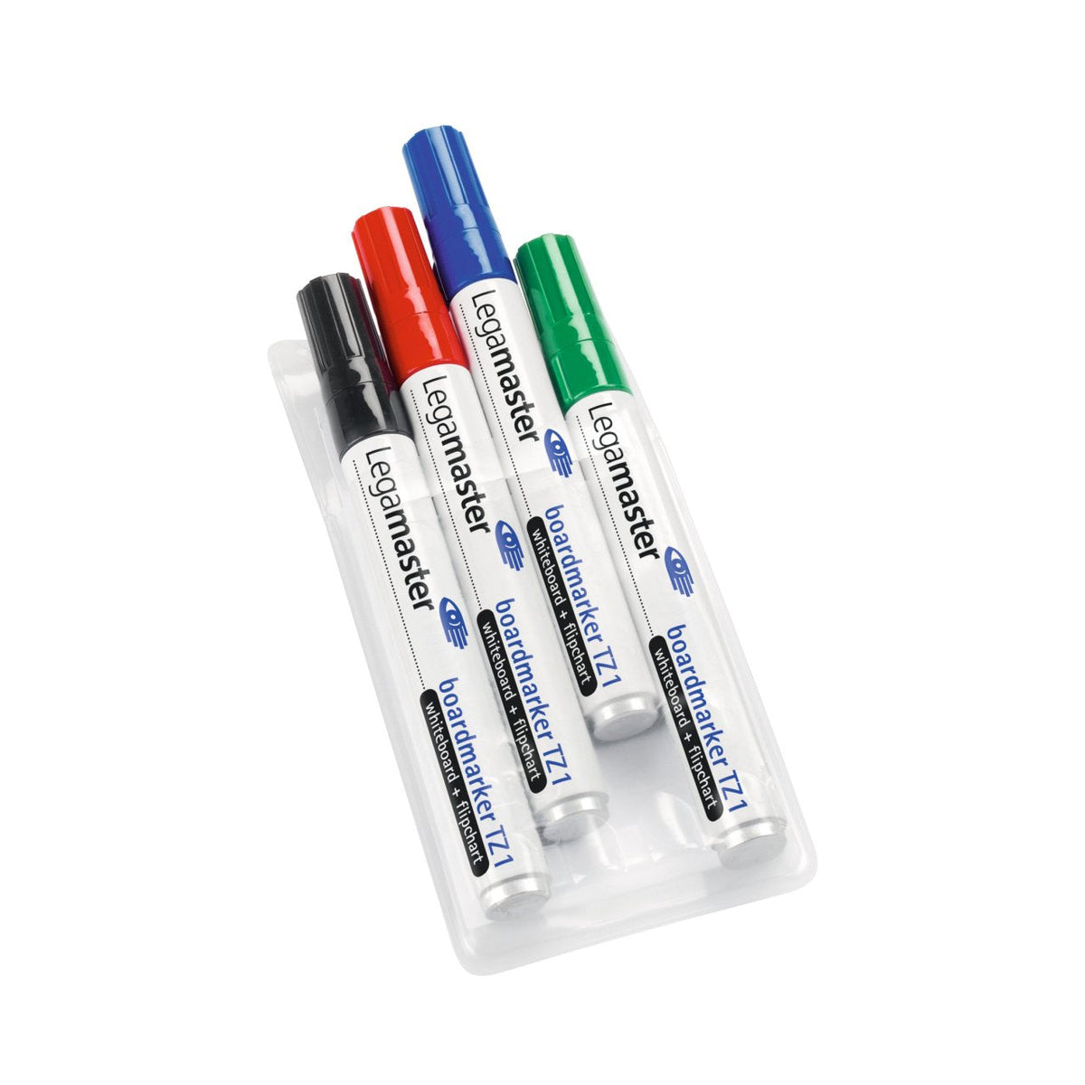 Legamaster Tz 1 Whiteboard-Marker Colores Surtidos 1.5 - 3.0 Mm 4 Ud.