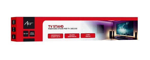 EAN 5906721171928 - ART STO SD-20 soporte para TV 190,5 cm (75") Negro imagen 8
