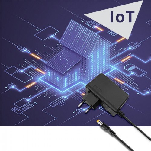 EAN 5901878510286 - Qoltec 51028 adaptador e inversor de corriente Interior 18 W Negro imagen 4