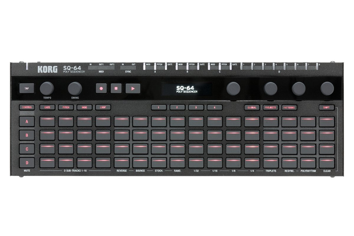 Korg Sq-64 - Polifoniczny Sekwencer Krokowy