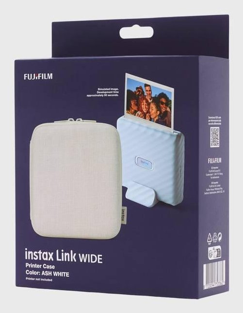 Fujifilm Instax Link Wide Printer Case Ash White