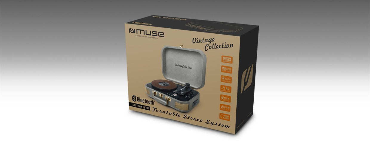 EAN 3700460207861 - Muse MT-201 BTG tocadisco Verde Automático imagen 4