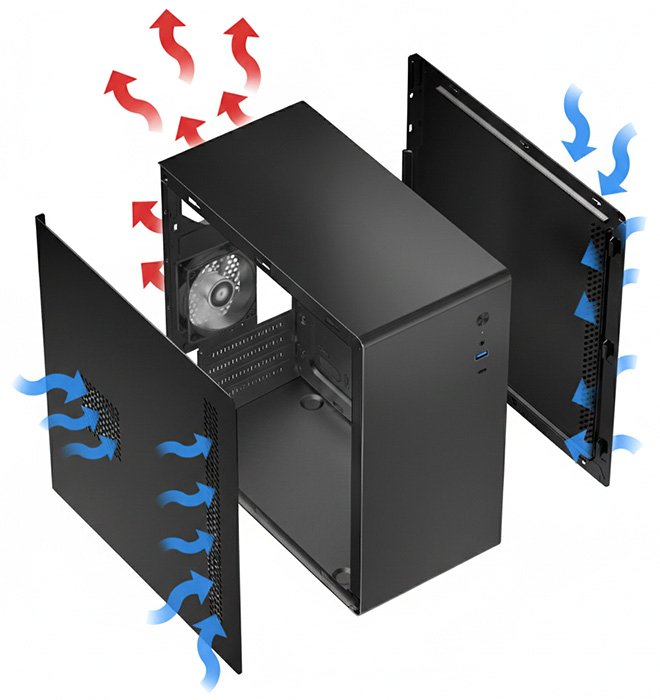 EAN 8436624422287 - CoolBox COO-PCM640C-1 carcasa de ordenador imagen 8