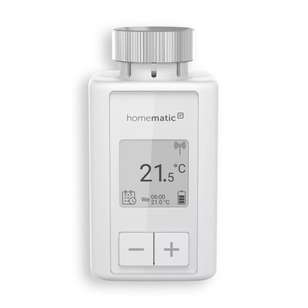 Radiador Ip Homemático Termostato De Termostato (Hmip-Etrv-F), Termostato De Calentamiento White 160230a0