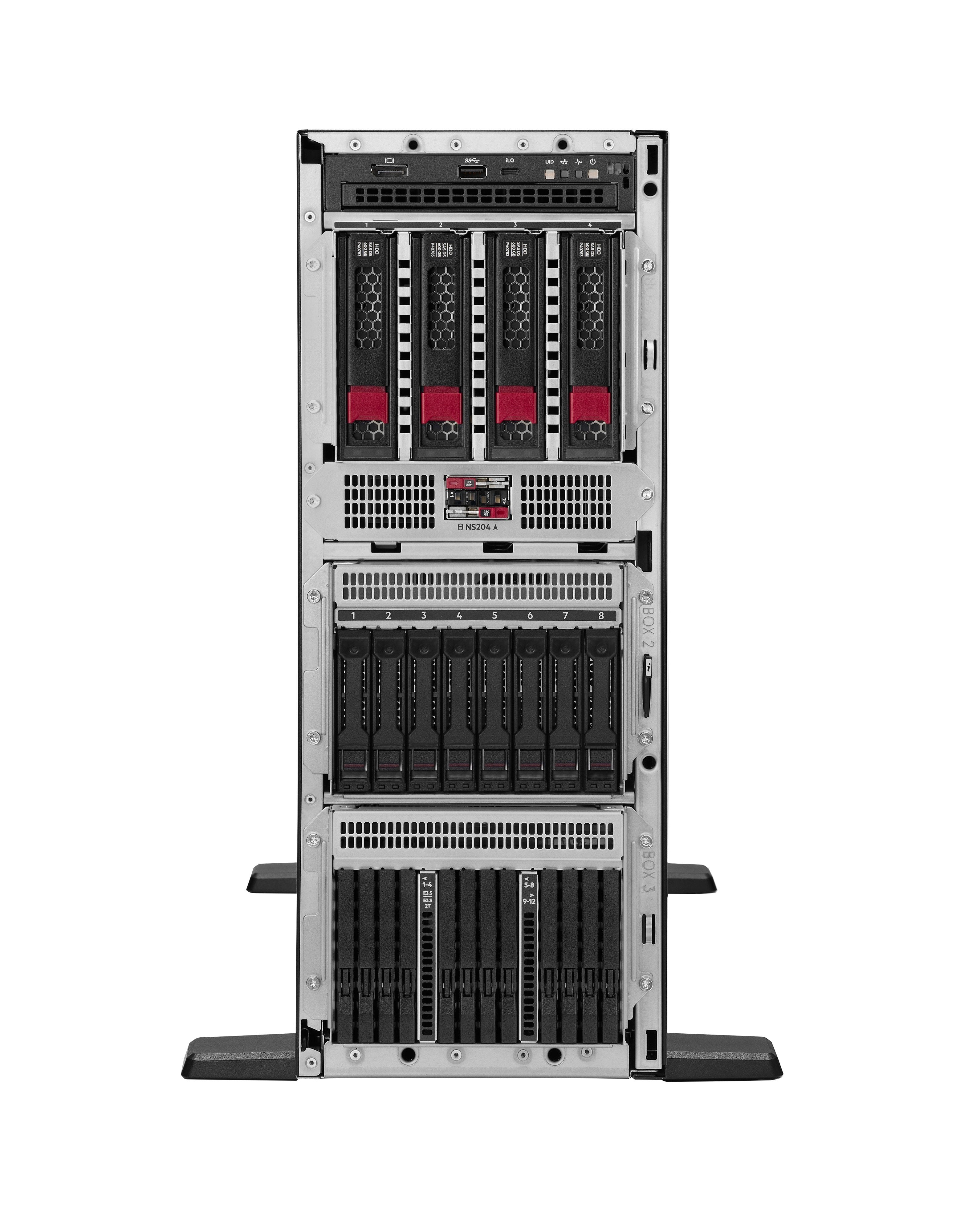 Servidor Hpe Proliant Ml350 Gen12 Intel Xeon 6505p 32gb Ram 2x 4tb