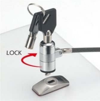 Super Adhesive Plate And Lock For Tablet And Pc