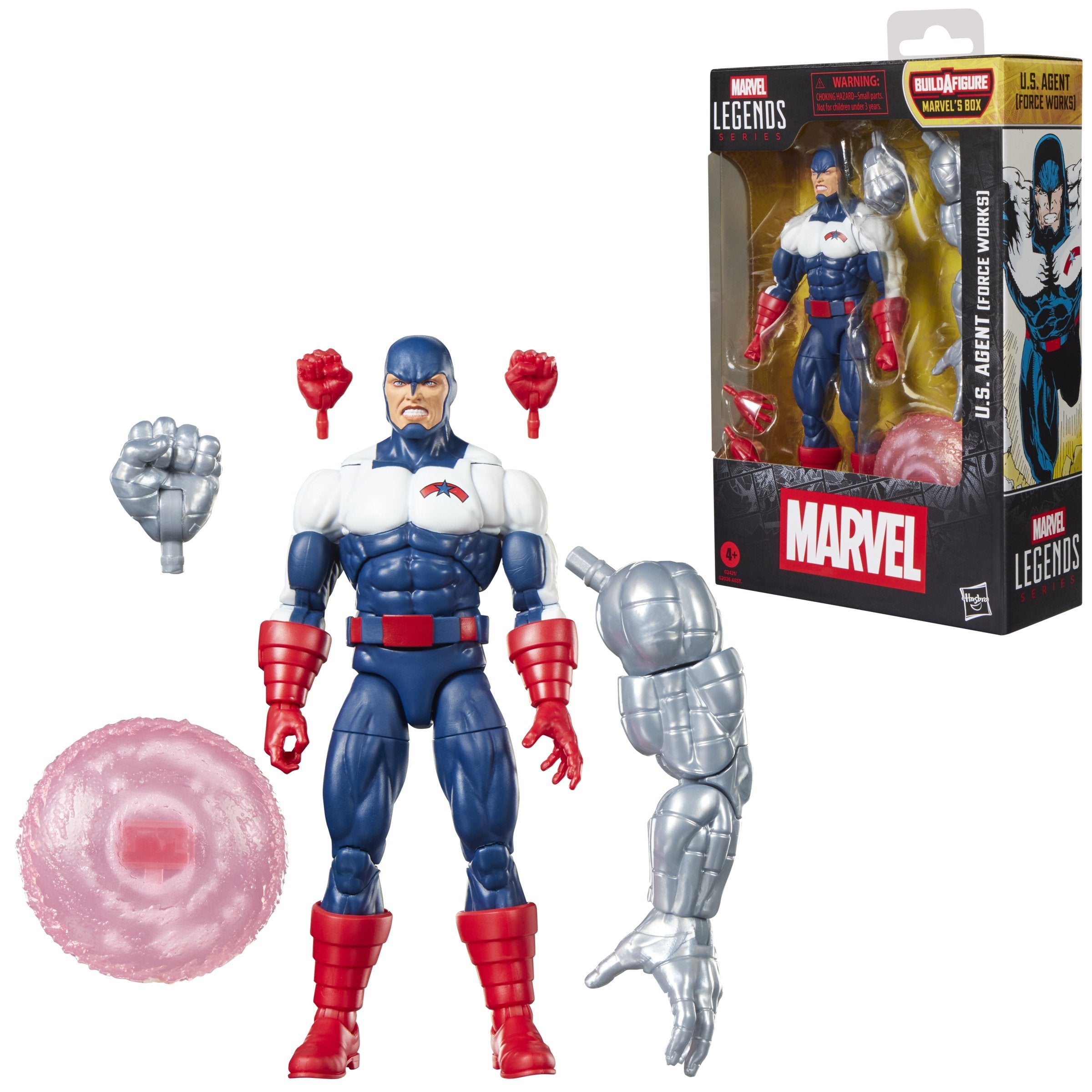 Figura U.S. Agent Force Works Marvel Legends Series 15cm