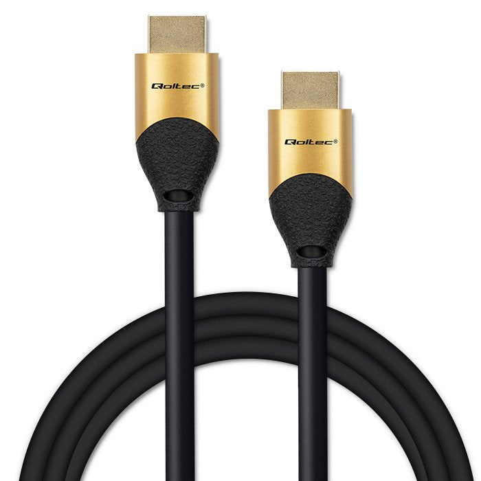 EAN 5901878503561 - Qoltec 50356 cable HDMI 3 m HDMI tipo A (Estándar) 3 x HDMI Type A (Standard) Negro, Oro imagen 6