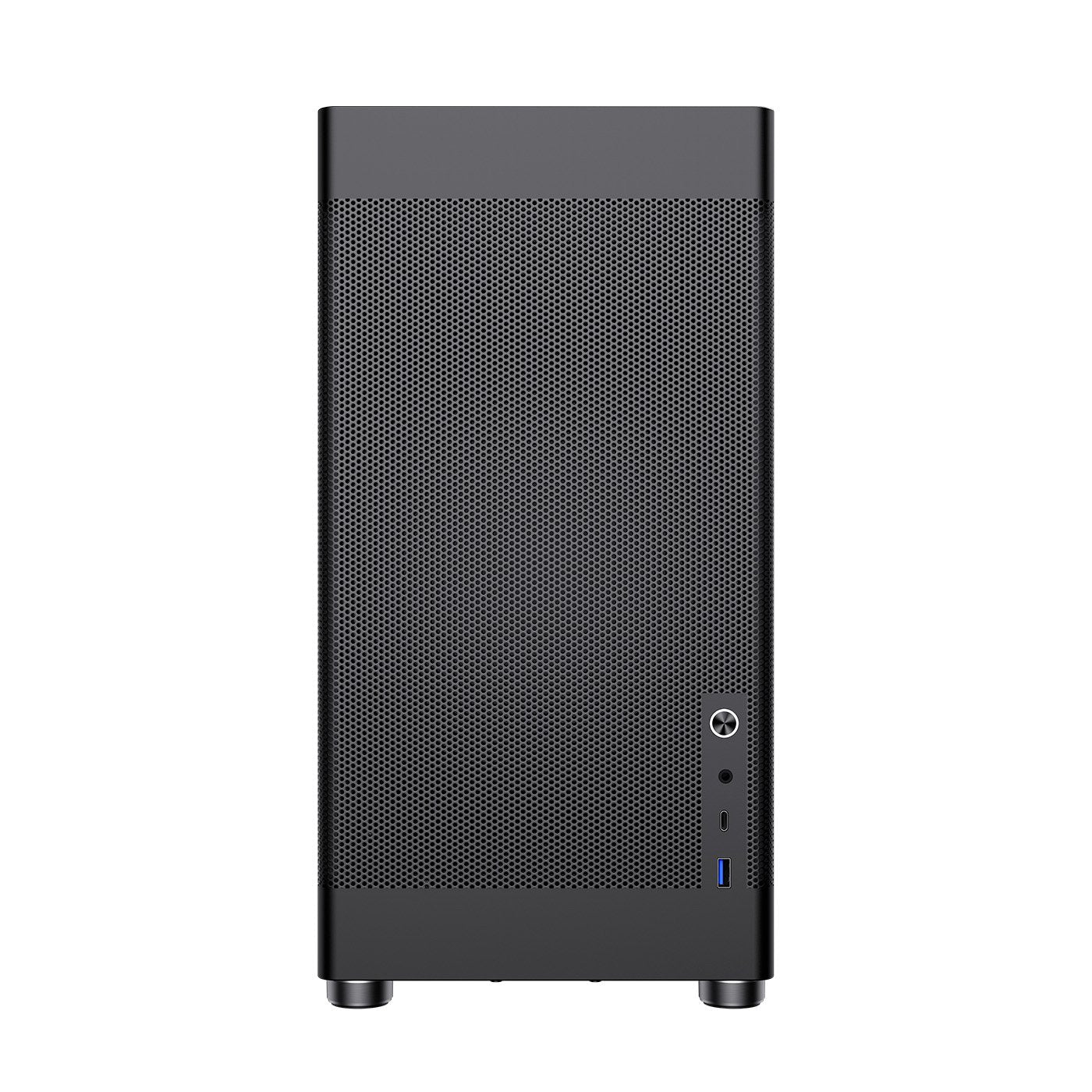 Coolbox Caja Pc Atx Mp1 Mesh Negro Bahías Int.:3x 2.5″ + 1 X 3.5″ O 4 X 2.4″/ 1 X Usb 3.2 (Usb-A) + 1 X Usb-C 3.2, 1 Conector Jack 3.5 Mm