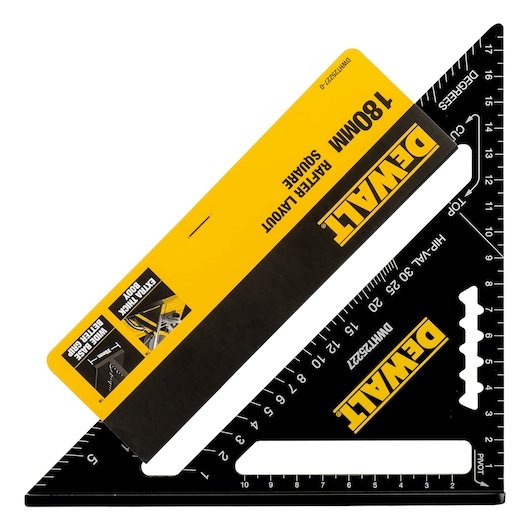 EAN 3253560252274 - DeWALT DWHT25227-0 cirterio 300 mm Aluminio Negro, Amarillo imagen 1