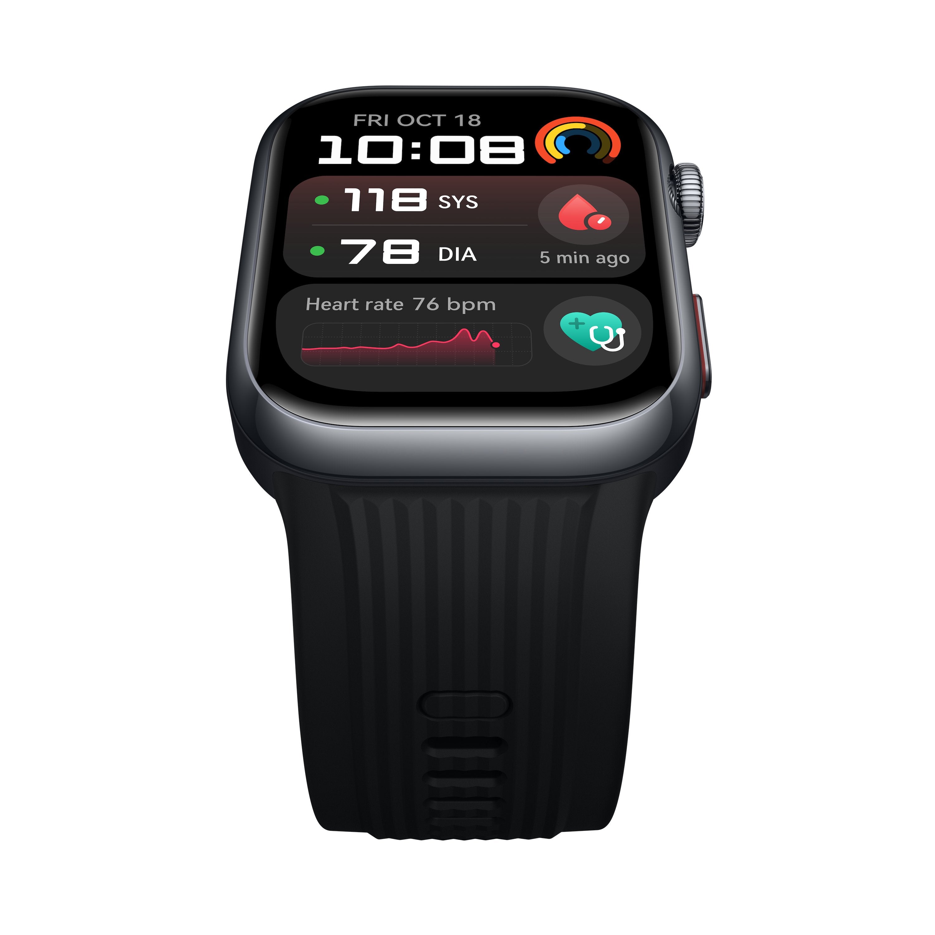 EAN 6942103131417 - Huawei Watch D2 4,62 cm (1.82") AMOLED 38 mm Digital 480 x 408 Pixeles Pantalla táctil Aluminio imagen 7