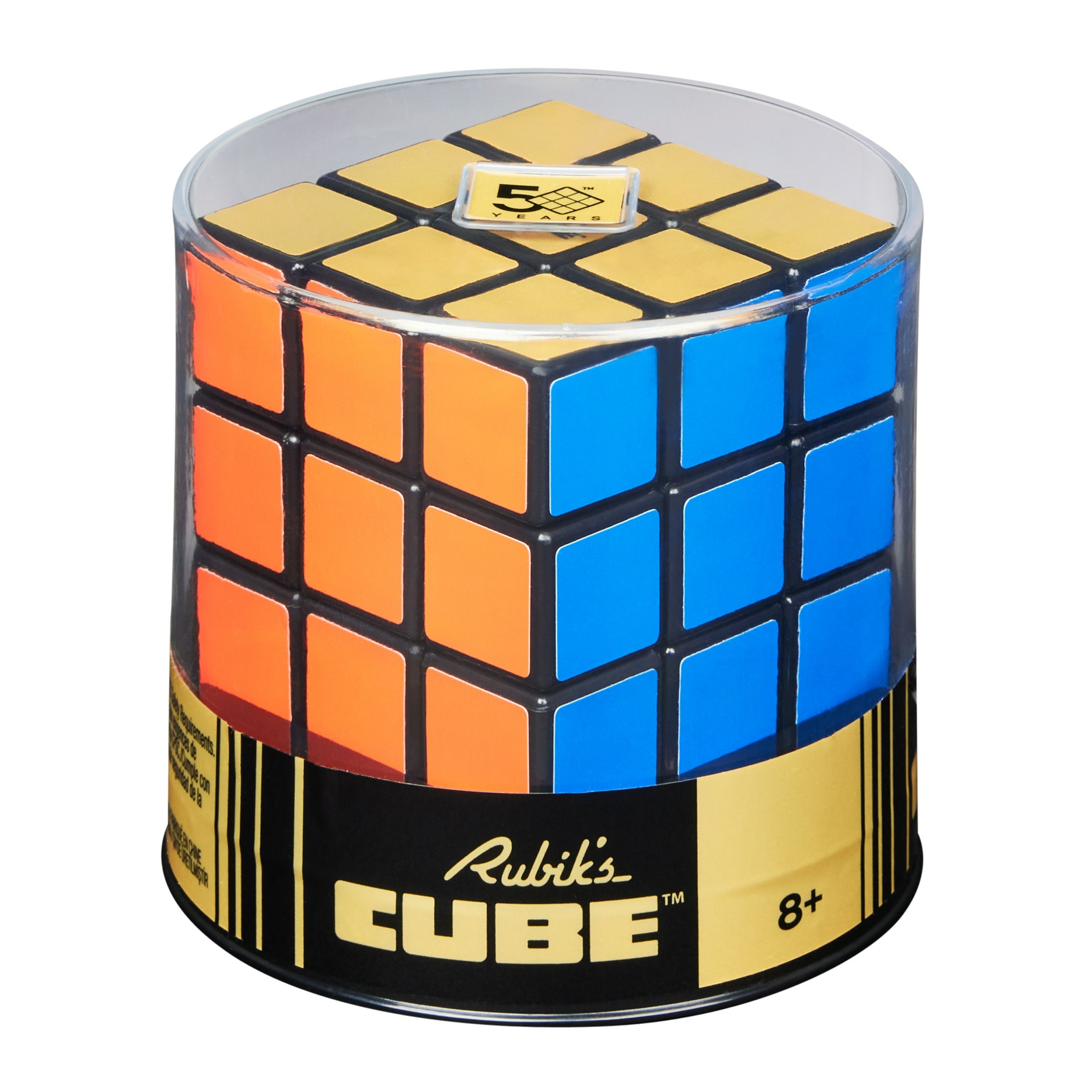Spin Master Rubik'S - Cubo Retro 3x3 - 50 Aniversario, Juego De Habilidad 6068726
