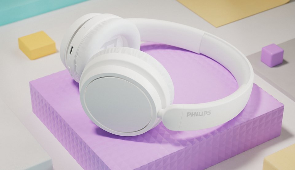 Auricular Diadema Philips Tah5209wt/00 Blanco Bluetooth