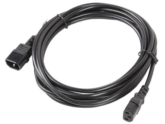 Lanberg Cable Alargador De Alimentacion 5 Metros Ca-C13e-11cc-0050-Bk Conectores Iec320 C13 / Iec320 C14