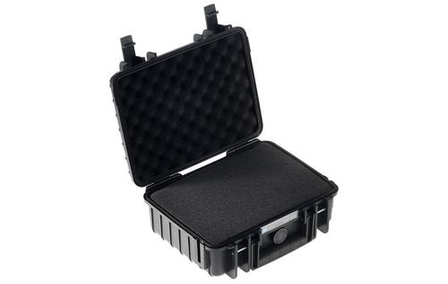 B&W Outdoor Case Type 1000 Negra Con Inserto De Espuma Precortado
