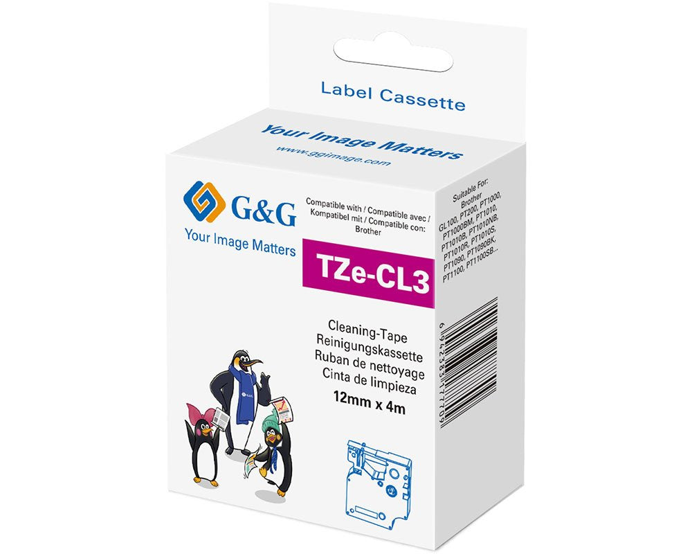 G&G Reinigungskassette Compatible Con Brother Tze-Cl3
