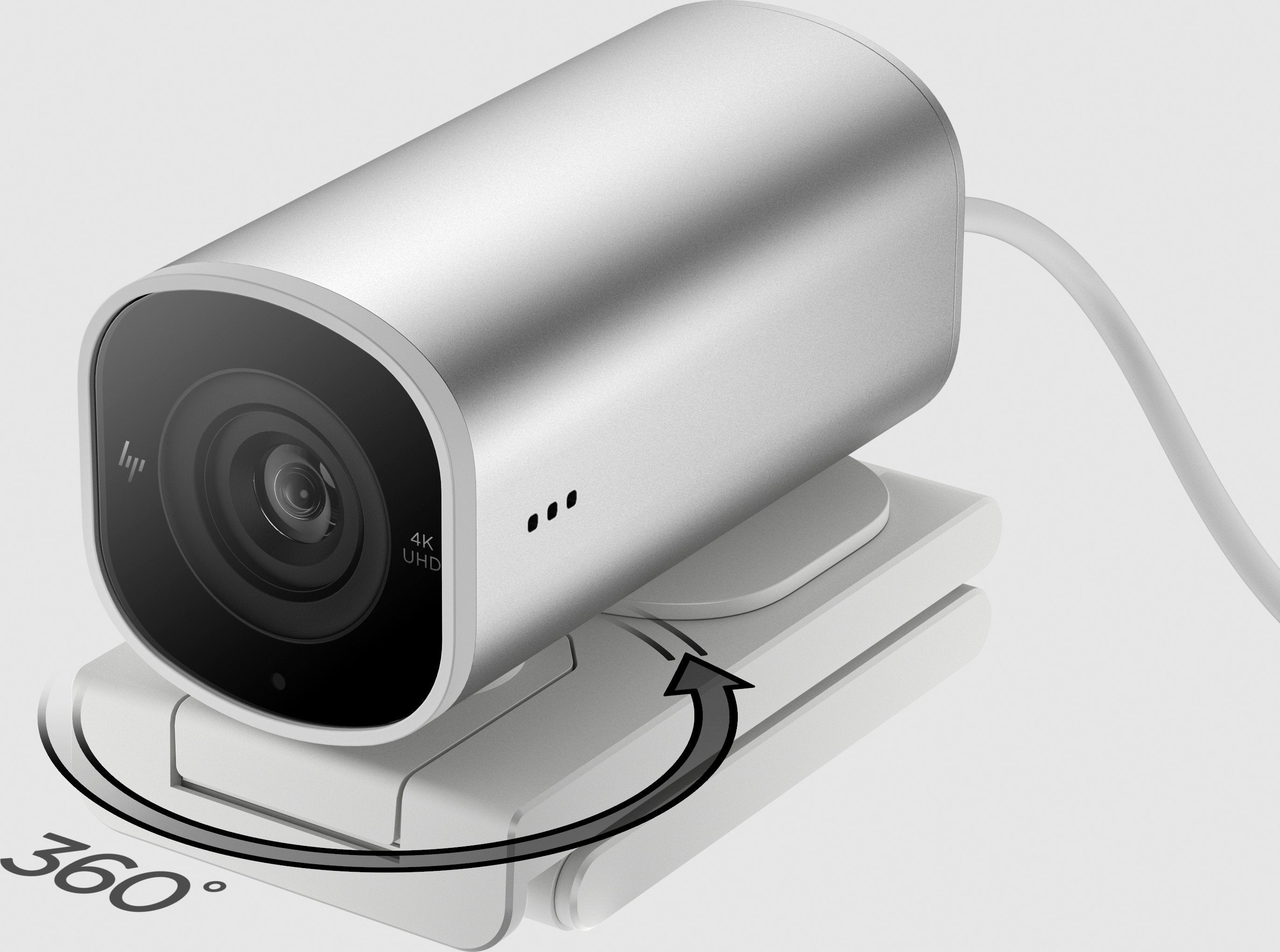 EAN 0196548527304 - HP 960 4K Streaming Webcam cámara web 8 MP 3840 x 2160 Pixeles USB Plata imagen 10