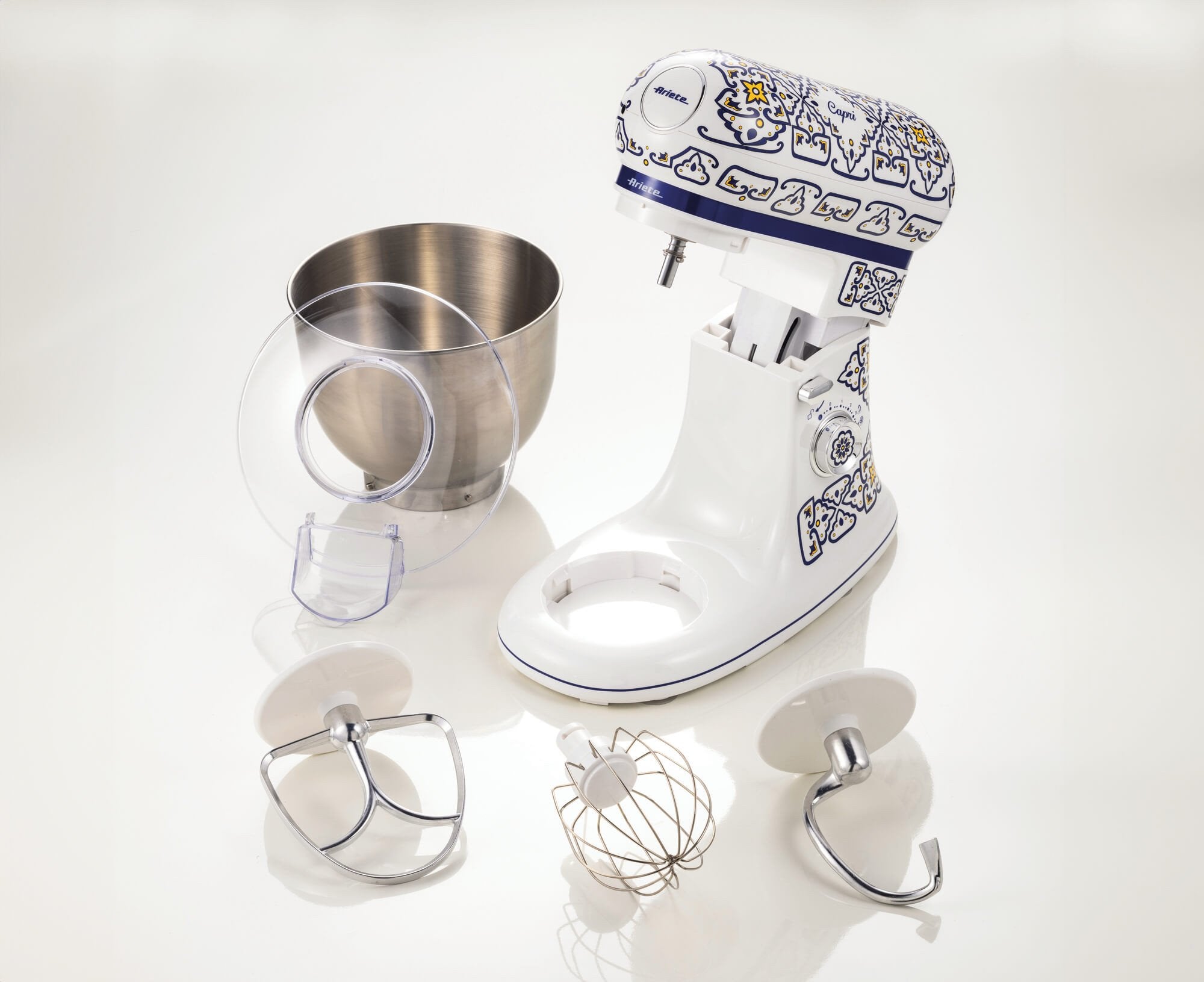 EAN 8003705122956 - Ariete 1588/0C Batidora de varillas 2400 W Blanco, Azul claro imagen 10