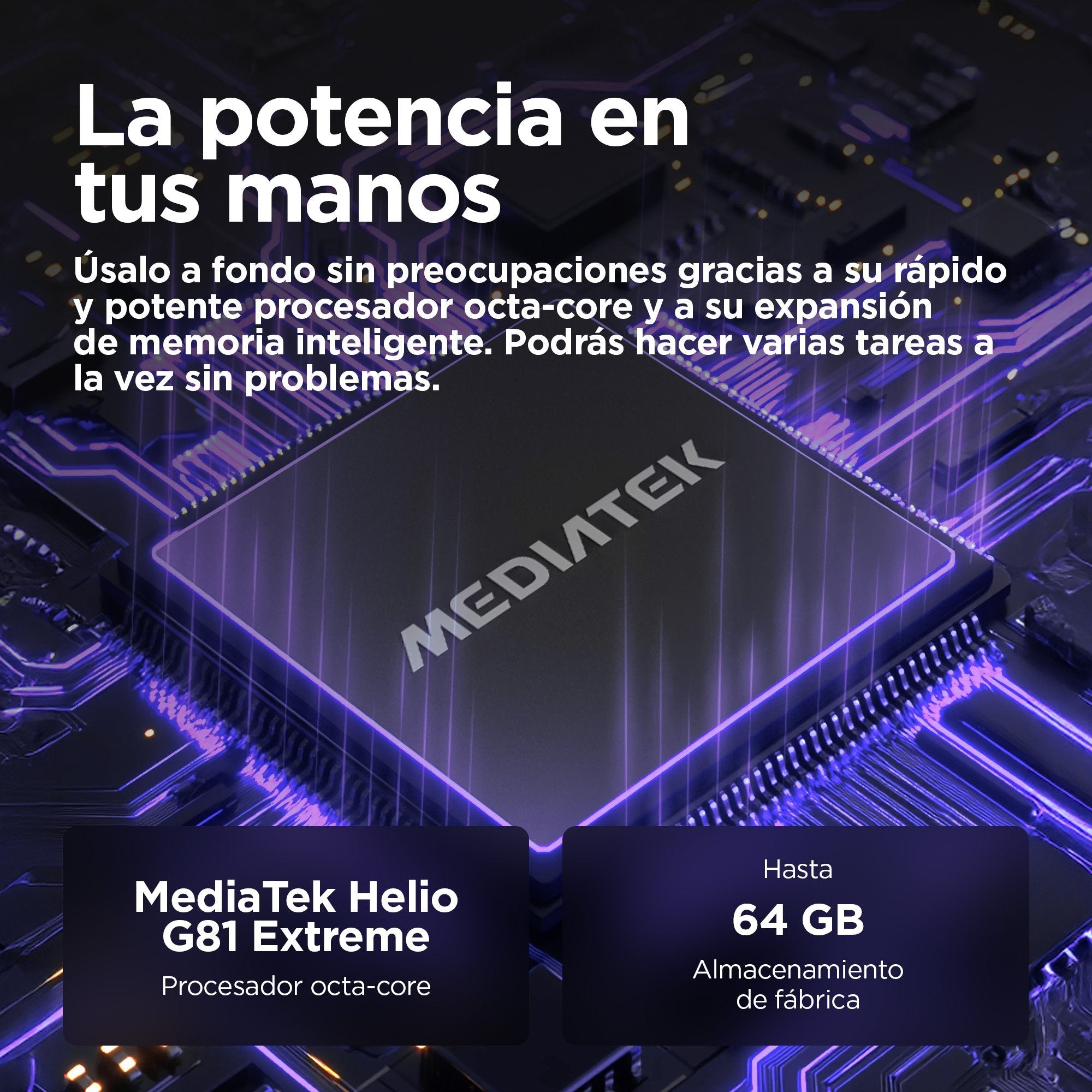 EAN 0840023281570 - Motorola moto e15 16,9 cm (6.67") SIM doble Android 14 Go edition 4G USB Tipo C 2 GB 64 GB 5200 mAh Lavan imagen 8