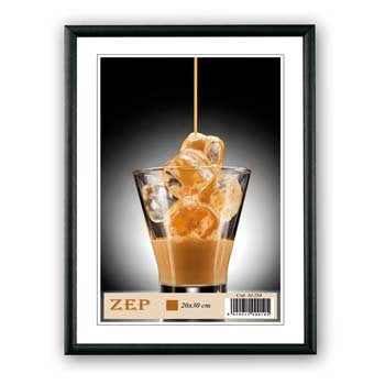 Zep Basic Black 20x30 Aluminium Frame Al1b4