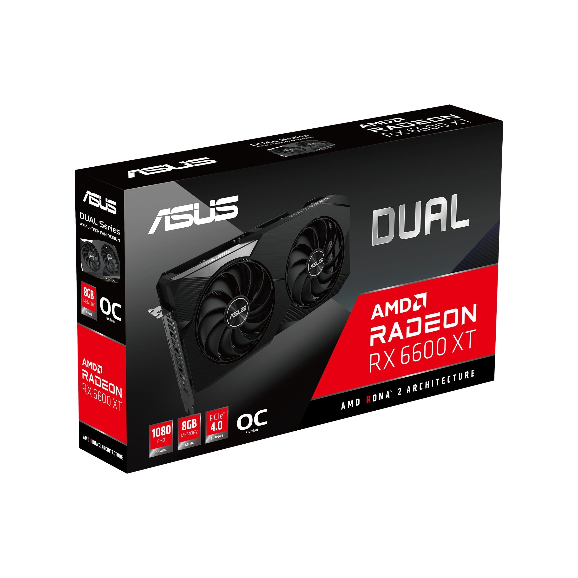 EAN 4711081332794 - ASUS Dual -RX6600XT-O8G AMD Radeon RX 6600 XT 8 GB GDDR6 imagen 9