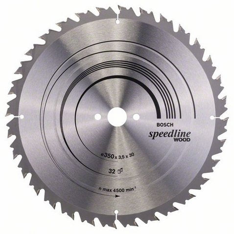 EAN 3165140194686 - Bosch 2 608 640 683 hoja de sierra circular 35 cm 1 pieza(s) imagen 1
