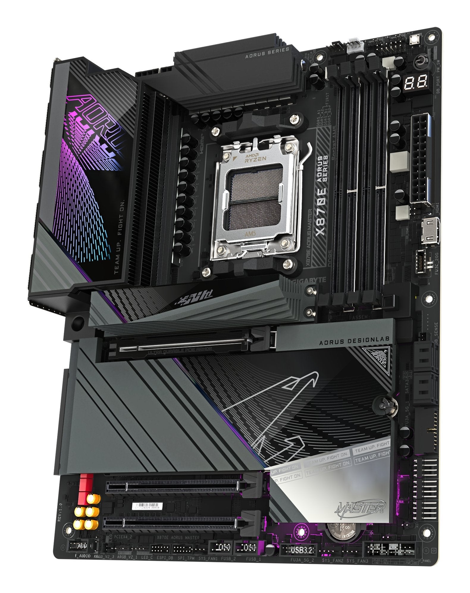 EAN 4719331864354 - GIGABYTE X870E AORUS MASTER placa base AMD X870 Zócalo AM5 ATX imagen 4