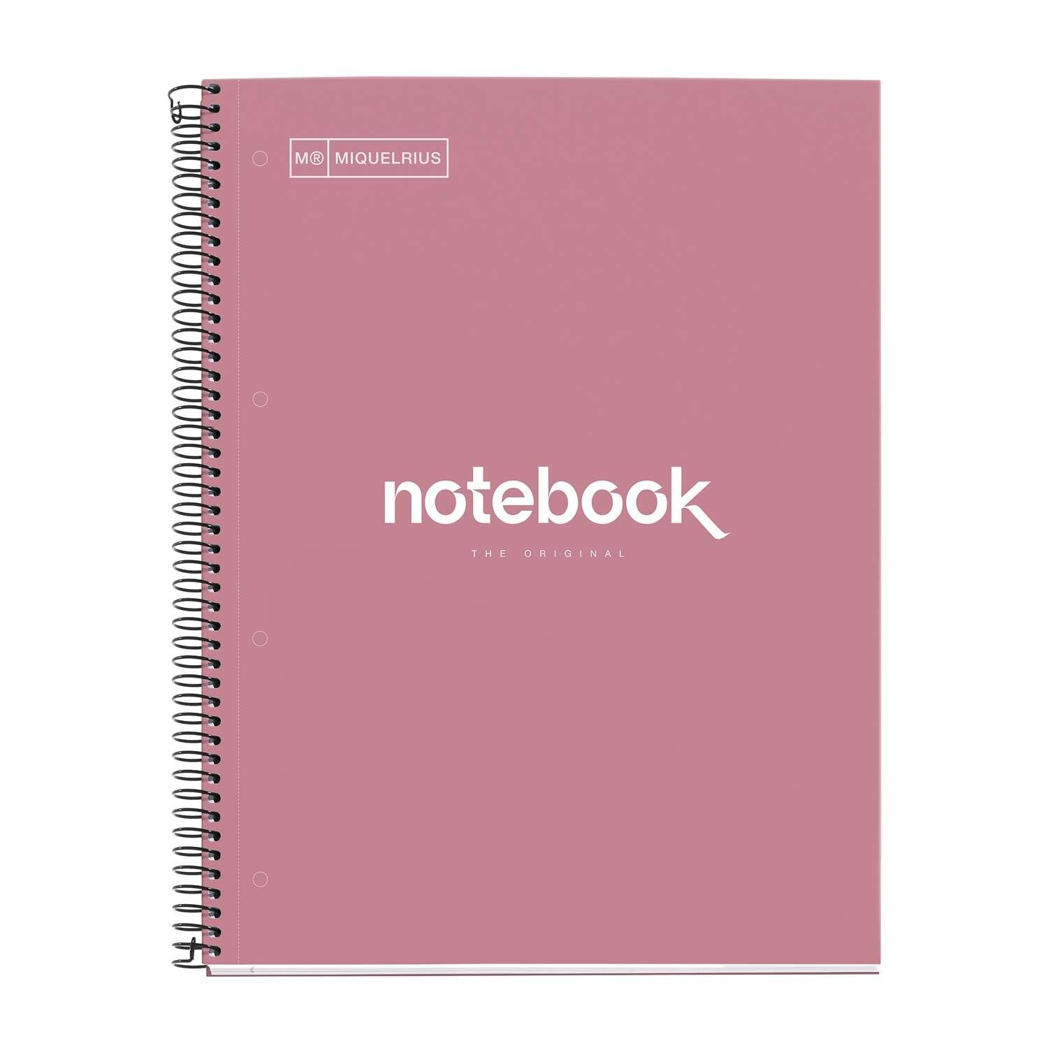 Maul A469326 Cuaderno Y Block A4 80 Hojas Rosa