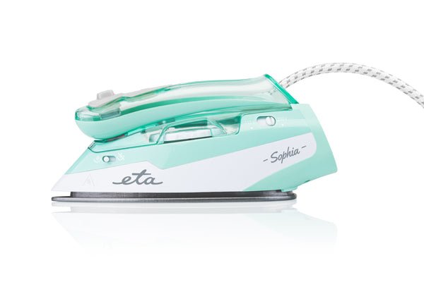 EAN 8590393324606 - Eta Sophia Plancha a vapor Suela de cerámica 1100 W Turquesa, Blanco imagen 2