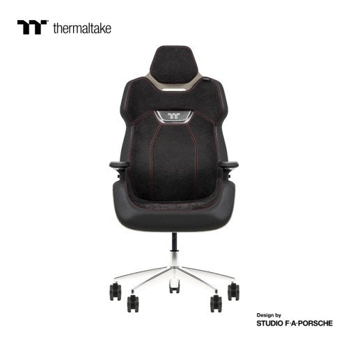 Thermaltake Argent E700 Ice Gris Metallic Alcantara Leather Chair