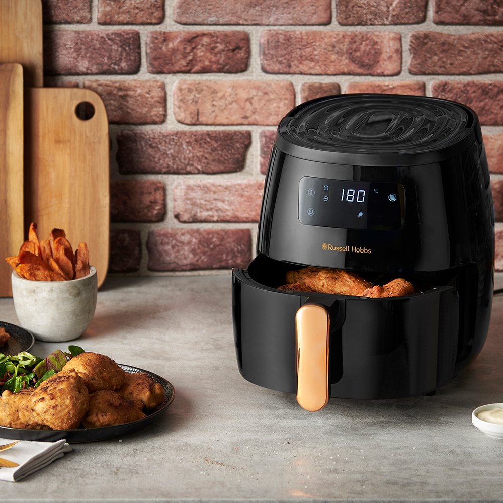 Freidora De Aire Caliente Russell Hobbs Satisfry Air Heissluftfritteuse Sencillo 5 L Independiente 1650 W Negro