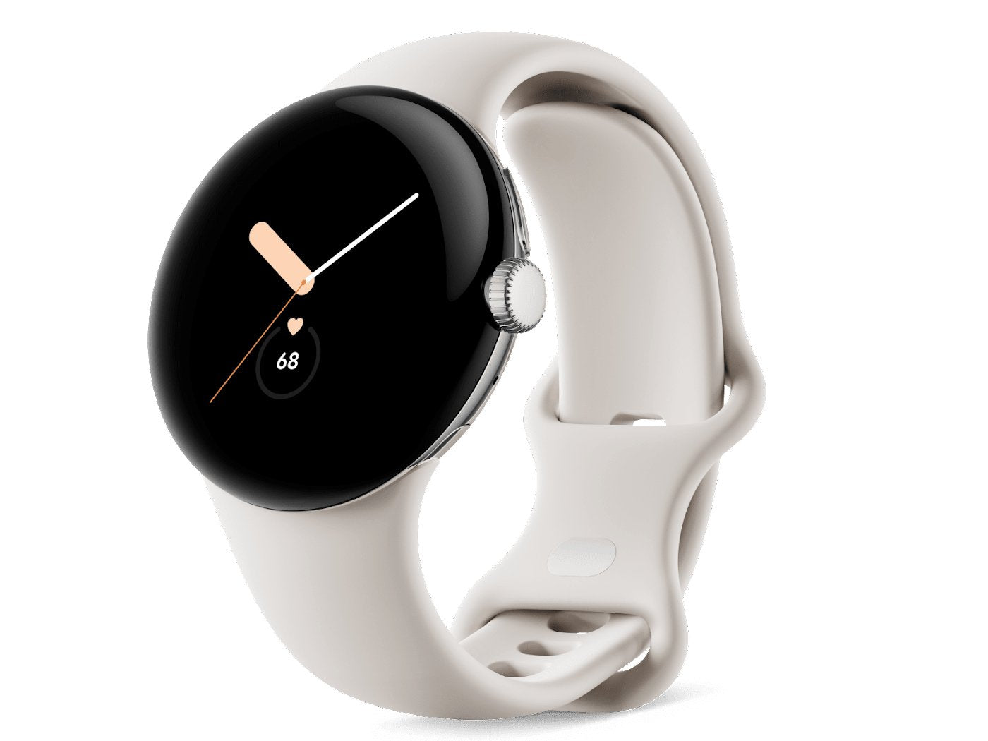 Smartwatch Google Pixel Wifi Polished Silver/Chalk