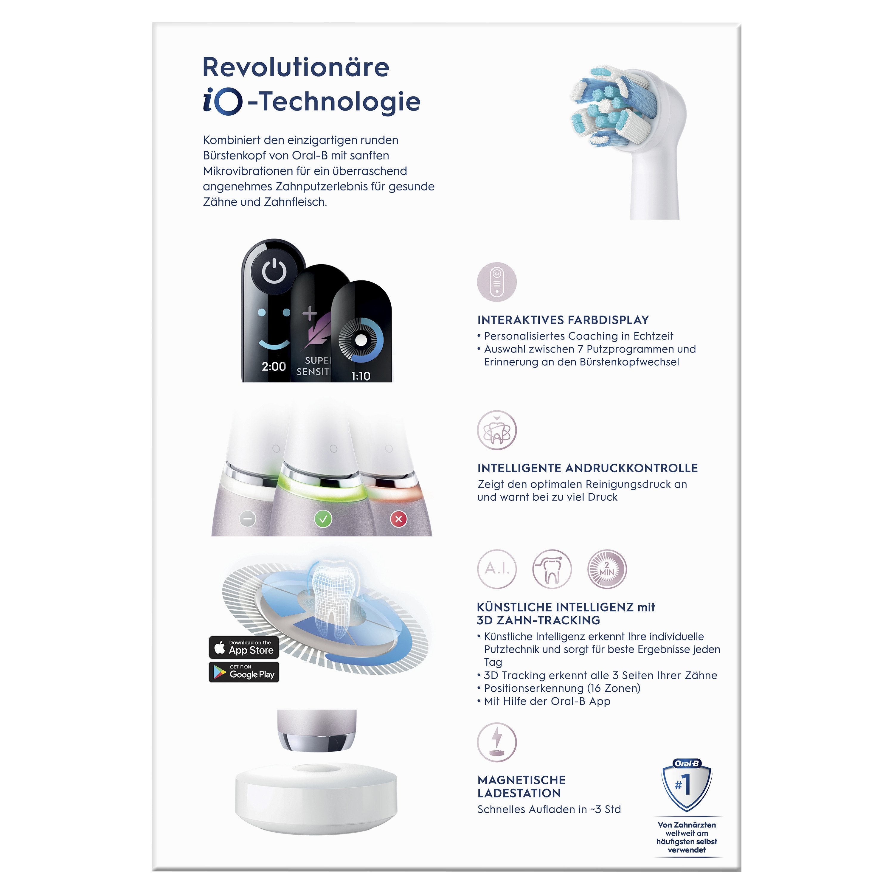 EAN 4210201408390 - Oral-B iO Series 9n Adulto Cepillo dental oscilante Rosa imagen 11