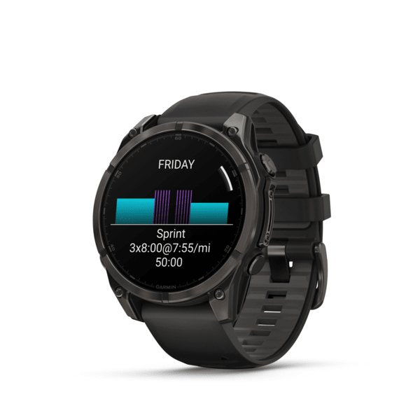 EAN 753759338114 - Garmin fenix 8 3,56 cm (1.4") AMOLED 47 mm Digital 454 x 454 Pixeles Pantalla táctil Negro Wifi GPS (satél imagen 8