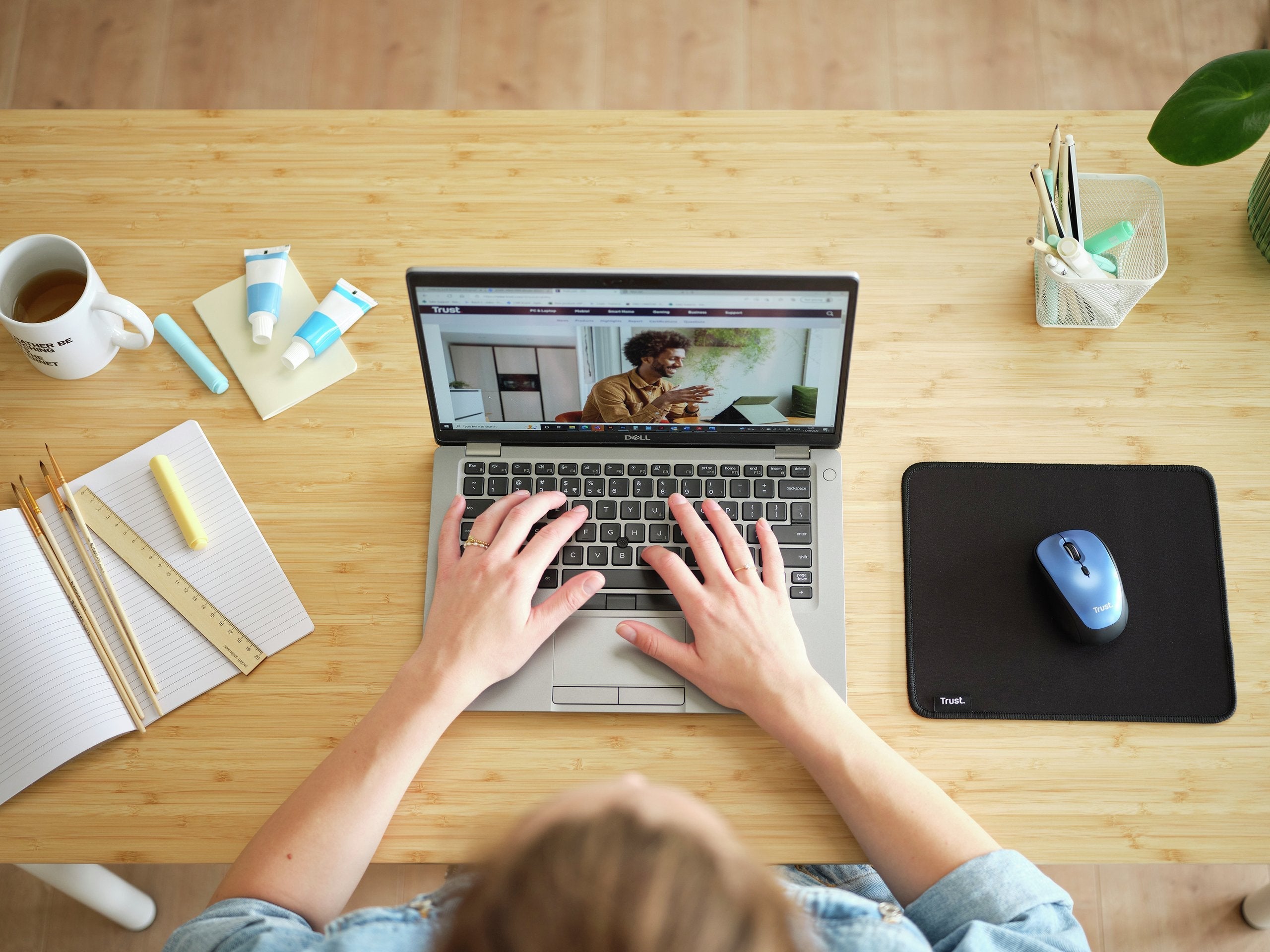 Alfombrilla Trust Boye Eco 3 X 250 X 210mm Negra