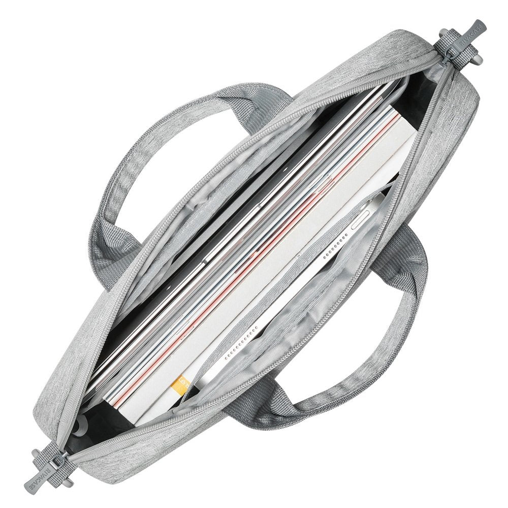 Maletin Rivacase 14" 7522 Grey/Dark Blue Para Portátil Azul, Gris