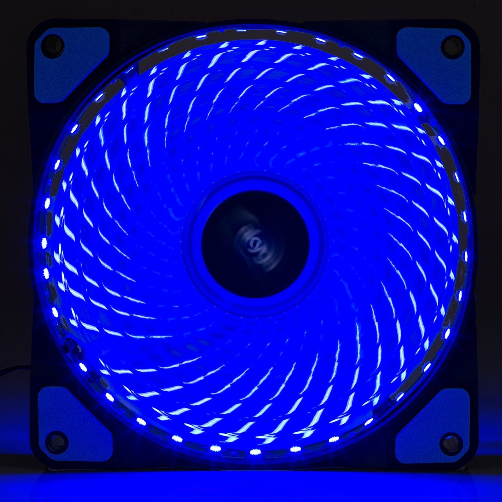 Ventilador Akyga System Aw-12e-Bl 120mm 33 Led Azul Molex
