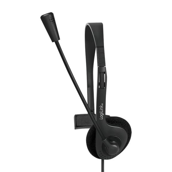 Logilink Hs0054 - Headset - On-Ear - Con Cable
