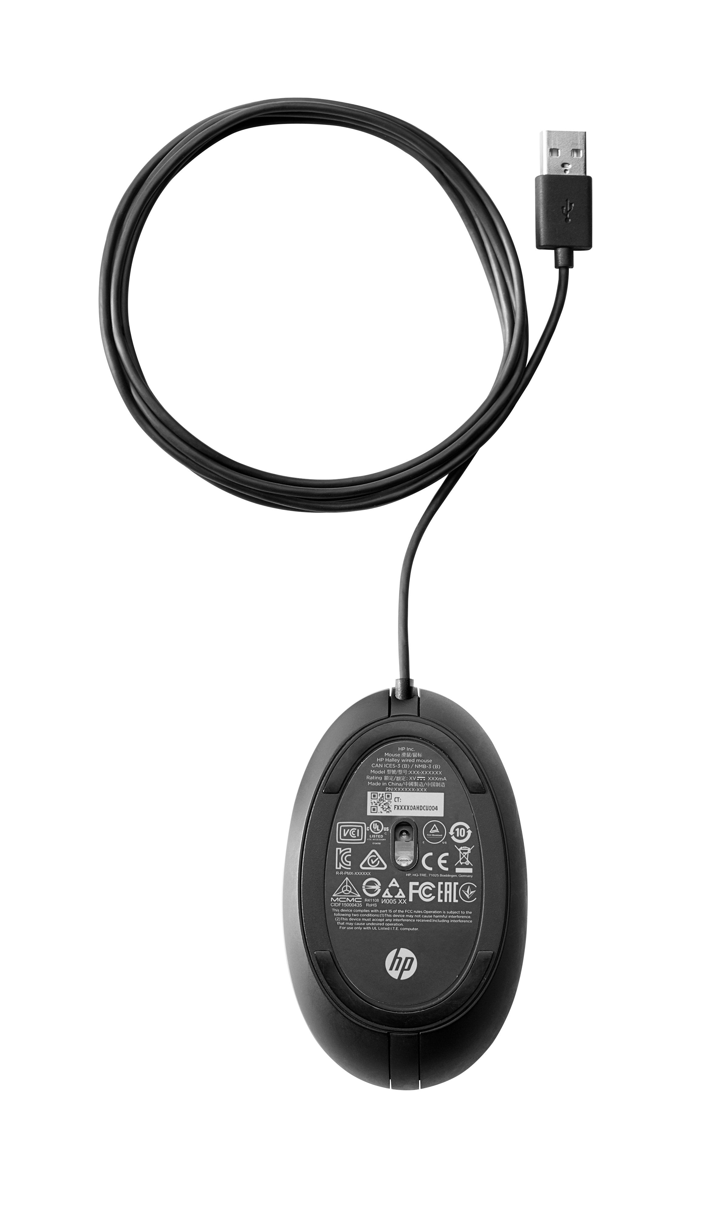 EAN 195122076047 - HP 320M Wired Mouse (Bulk Qty.120) ratón Ambidextro USB tipo A imagen 4